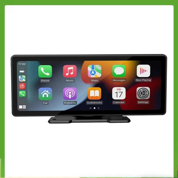 Monozone Tak Çalıştır Carplay Apple Android Auto Ekran Kablosuz Araç 10.2İnç Multimedya WIFI Video Harici Araç Araba Ekran Navigasyon 1026NCP ürün görseli 1
