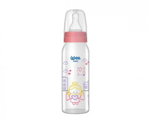 Wee Baby 876 Cam Biberon 250 ml - Pembe ürün görseli 1