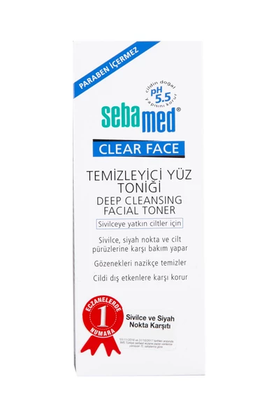 SEBAMED CLEAR FACE TEMİZLEYİCİ YÜZ TONİĞİ 150 ML ürün görseli 1