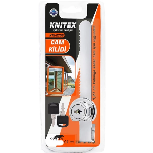 Knitex Ktx-2758 Cam Kilidi HRD-008737 ürün görseli 1
