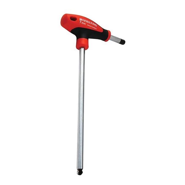 İzeltaş T Tipi Yuvarlak Başlı Allen Anahtar 7Mm - 4921220070 ürün görseli 1