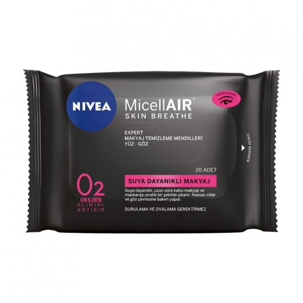 Nivea Miceallr Expert Makyaj Temizleme Mendili.20Adet ürün görseli 1