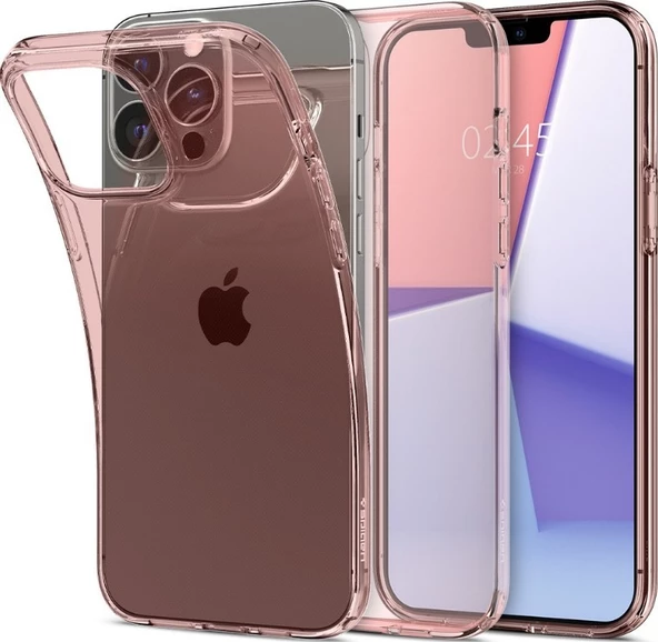 Spigen Apple iPhone 13 Pro Kılıf Crystal Flex Rose Crystal - ACS03298 ürün görseli 1