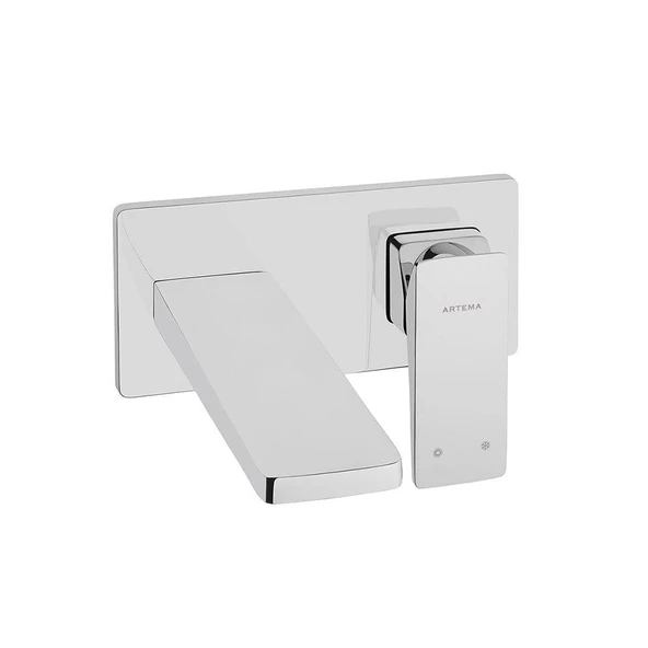 A42394 Artema Brava Duvardan Ankastre Lavabo Bataryası (Sıva Üstü Grubu) ürün görseli 1