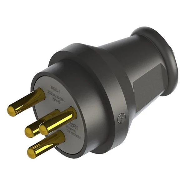 Ne-Ad 3X25A Kauçuk Trifaze Fiş Nead 4005 ürün görseli 1