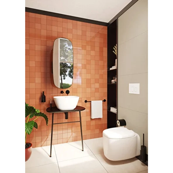 A4489136 Vitra Origin Sıvı Sabunluk, Mat Siyah - Resim 2