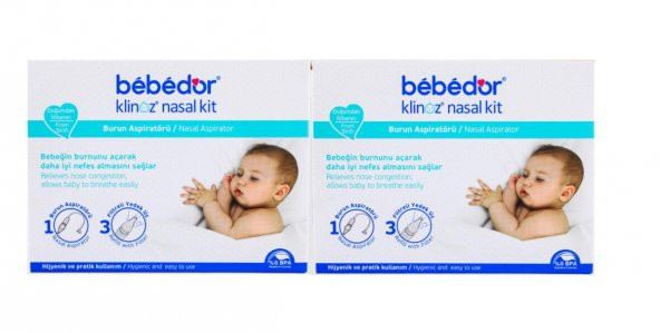 Bebedor Klinoz Bebek Aspiratörü + Bebedor Klinoz Bebek Aspiratörü 2 li ürün görseli 1