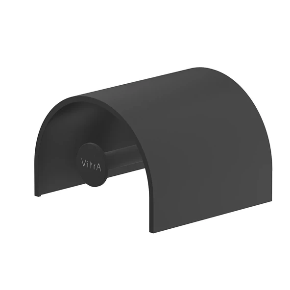 A4488836 Vitra Origin Kapaklı Tuvalet Kağıtlığı, Mat Siyah ürün görseli 1