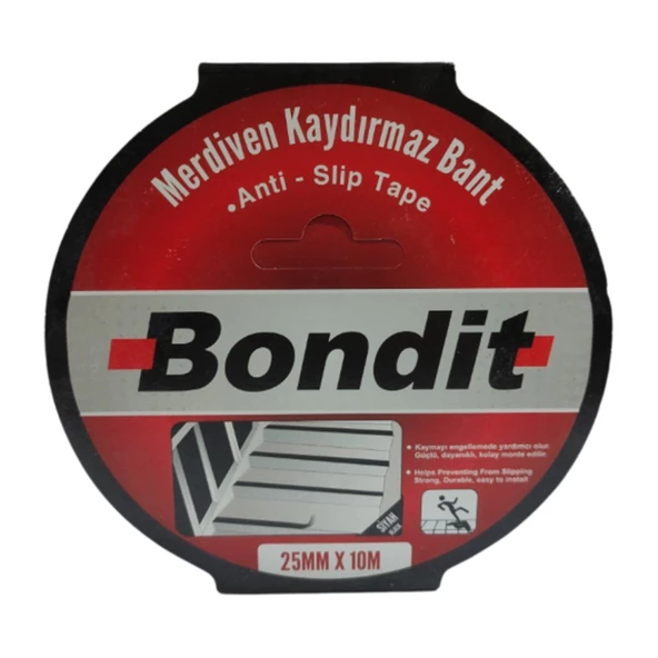 Bondit Bnmk2510 Kaydırmaz Bant 25mm*10mt Siyah ürün görseli 1