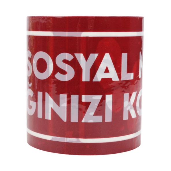 Bondit Bnsm105 Sosyal Mesafe Bandı 10Mt (Sosyal Mesafe Saglığınızı Korur 1,5 Mt) ürün görseli 1