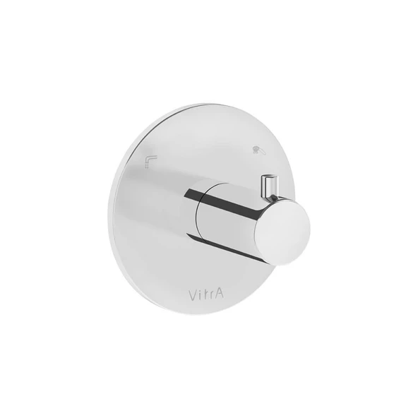 A42857 Vitra Origin 2 Yollu Yönlendirici (Sıva Üstü Grubu), Krom ürün görseli 1