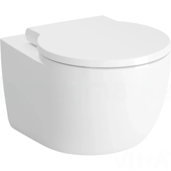 7233B403-0090 Vitra Voyage Rim-ex Kanalsız Asma Klozet, 52 cm ürün görseli 1