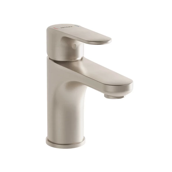 A4270534 Artema Root Round Lavabo Bataryası, Fırçalı Nikel ürün görseli 1