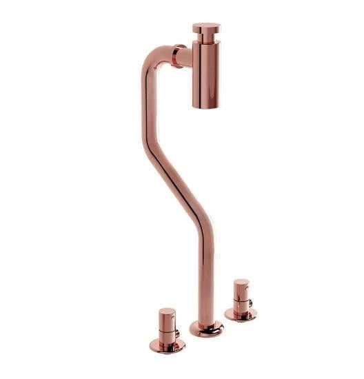 A4515726 Vitra Origin Monoblok Lavabo Sifonu, Bakır ürün görseli 1