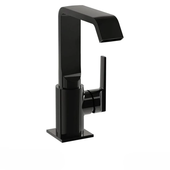 A4261639 VitrA Suit Lavabo Bataryası, Parlak Siyah ürün görseli 1