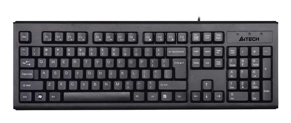 A4 Tech Km-720 Siyah Q Tr Usb Kablolu Fn Multimedya Klavye - Resim 2