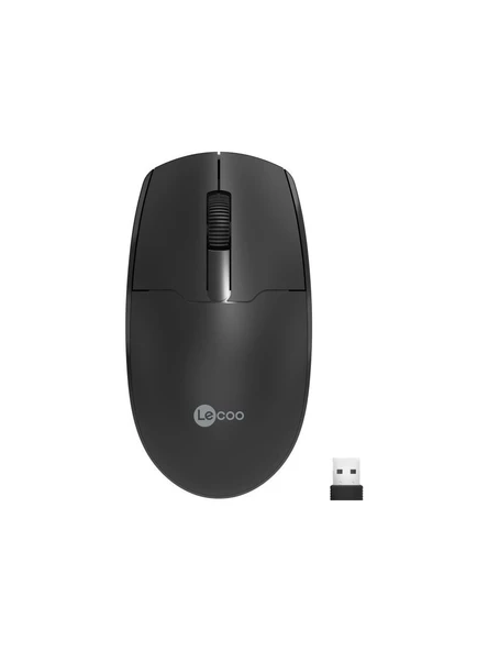 Lenovo Lecoo WS204 Ergonomik Optik Kablosuz Mouse ürün görseli 1