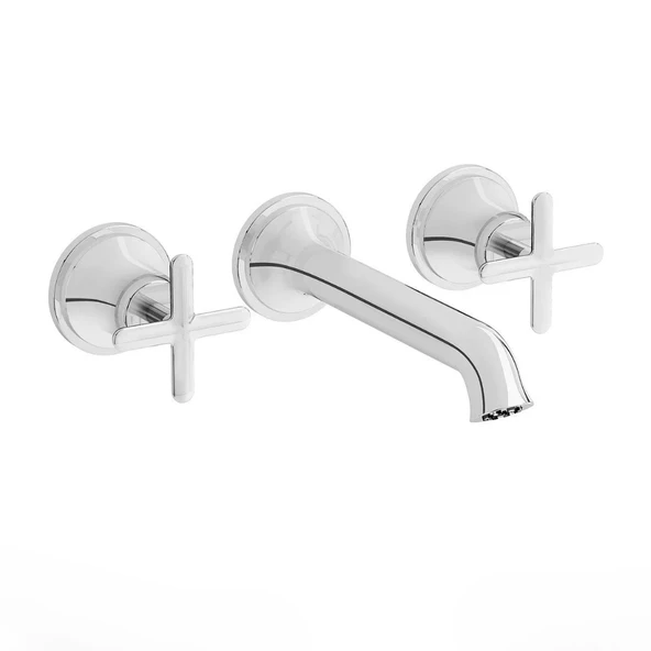 Vitra Origin Classic Ankastre Lavabo Bataryası (Sıva Üstü Grubu) A42890 ürün görseli 1