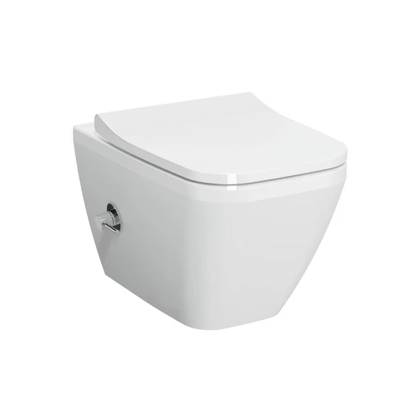 7082B003-7209 Vitra Integra Square Rim-ex Kanalsız Asma Klozet, Gizli Montaj ve Entegre Ara Musluklu ürün görseli 1
