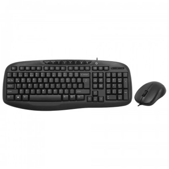 Frisby  FK-4825QU Kablolu Q-Türkçe Multimedya Klavye & Mouse ürün görseli 1