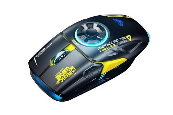 Monozone Aula H530 Gaming Mouse Stres Çarkı Oyuncu Mouse Fare Rgb Kablosuz Wireless Matte ürün görseli 1