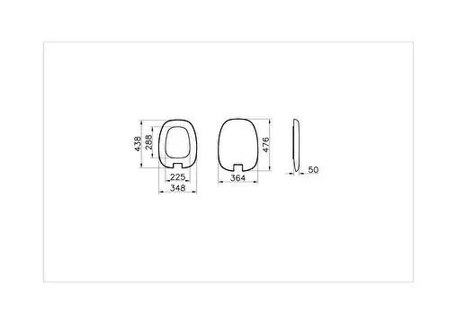 VitrA  Root Round Kumanda Paneli, Soft Altın 740-2224 - Resim 2