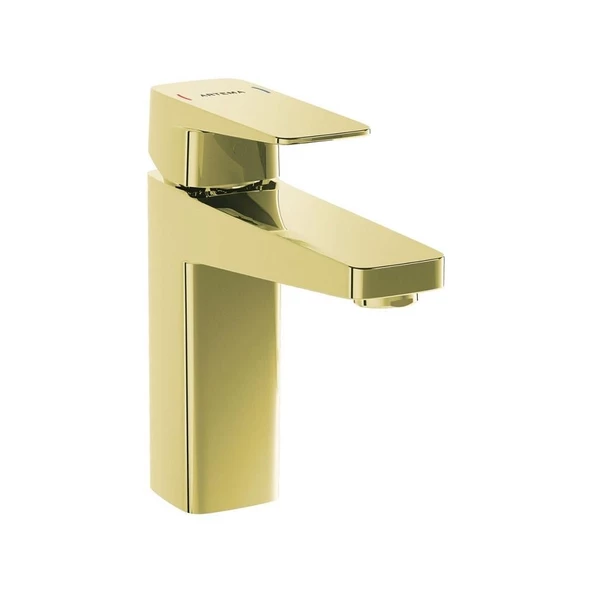 Artema Root Square Yüksek Lavabo Bataryası Soft Altın A4273174 ürün görseli 1