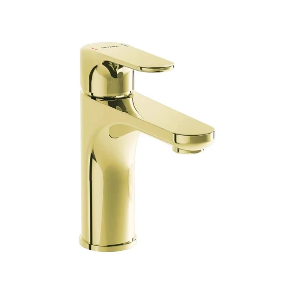 A4270674 Artema Root Round Lavabo Bataryası Soft Altın ürün görseli 1