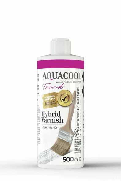 Aquacool Hibrit Vernik 500 ml. ürün görseli 1