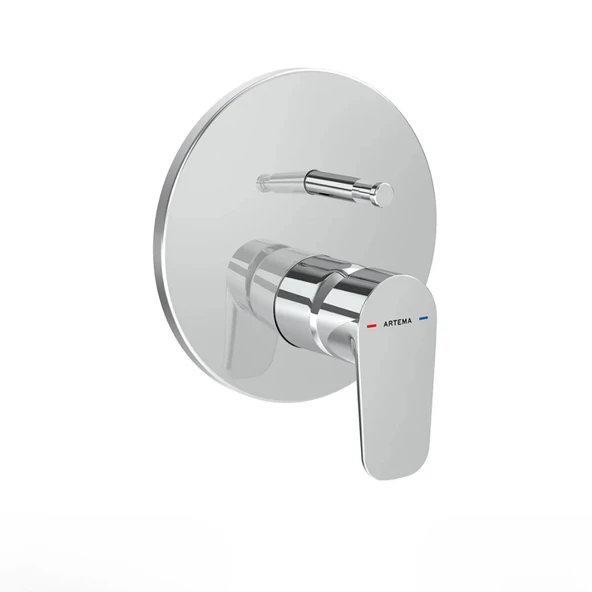 A43198 Artema Flow Soft Ankastre Banyo Bataryası (Sıva Üstü Grubu) ürün görseli 1