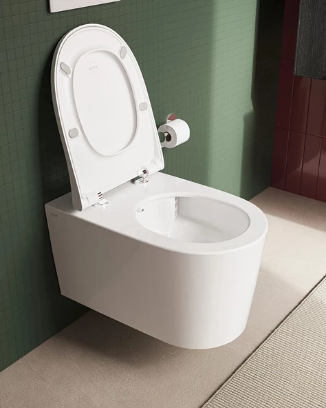 Vitra Nest QuantumFlush Asma Klozet - Resim 3