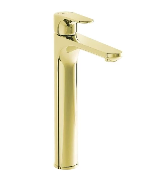 A4270774 Artema Root Round Tezgah Üstü Lavabo Bataryası - Soft Altın ürün görseli 1