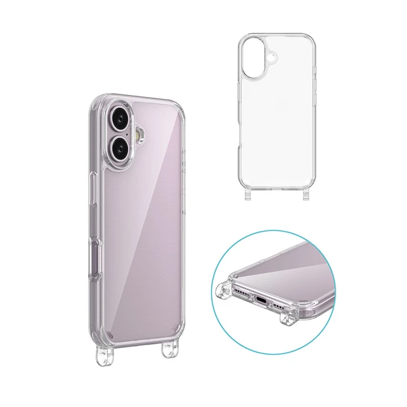 Apple iPhone 16 Kılıf Zore X-Rop Kapak - Resim 4