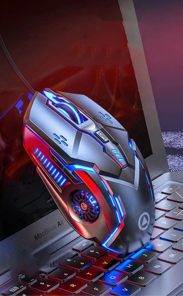 Monozone G5 Mekanik E-spor Pubg Rgb Oyun Gaming Mouse ürün görseli 1