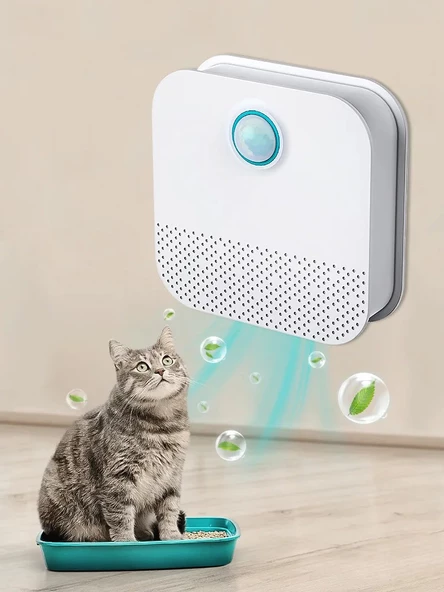 Monozone Akıllı Koku Giderici Kedi Tuvaleti Sterilizasyon Hava Temizleyici Evcil Hayvan Koku Önleyici ürün görseli 1