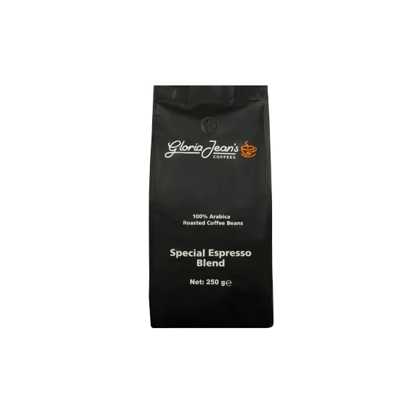 GLORİA JEAN'S SPECİAL ESPRESSO BLEND ÇEKİRDEK KAHVE 250 GR ürün görseli 1