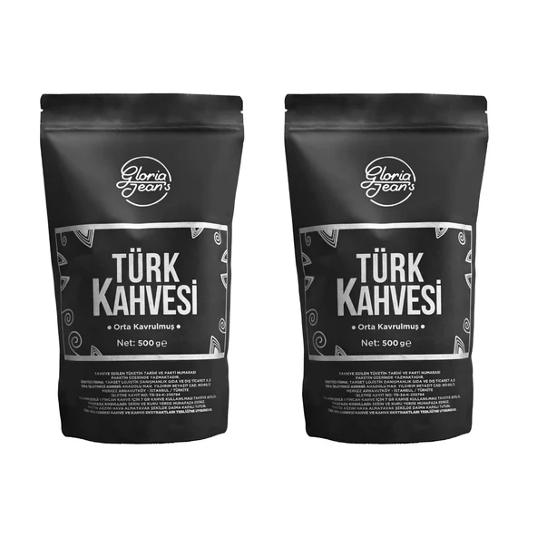GLORİA JEAN'S TÜRK KAHVESİ 500 GR 2'Lİ PAKET ürün görseli 1