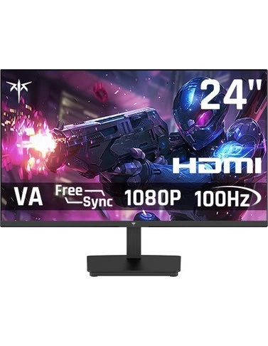 KTC H24V27 23.8" 100 Hz  (HDMI + VGA ) 1920×1080 Amd Freesync Full HD Flat Monitör ürün görseli 1