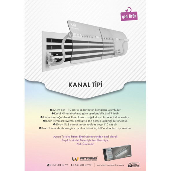 Witforms Square Kare Tipi Klima Aparatı - Resim 4