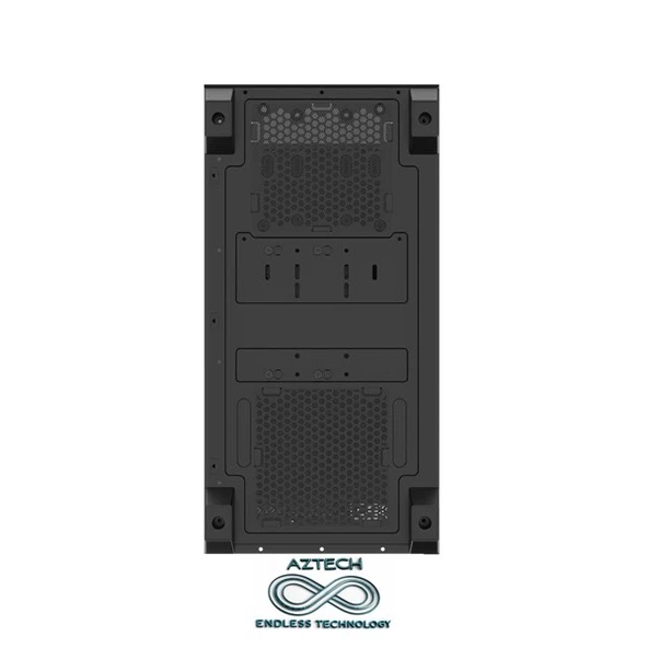 AZTECH AZT101 B Gaming Mid-Tower PC Kasası RGB Switch - Resim 4