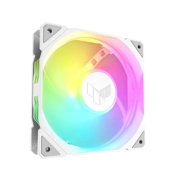 ASUS TUF TR120 ARGB 120mm Beyaz Kasa Fanı ürün görseli 1