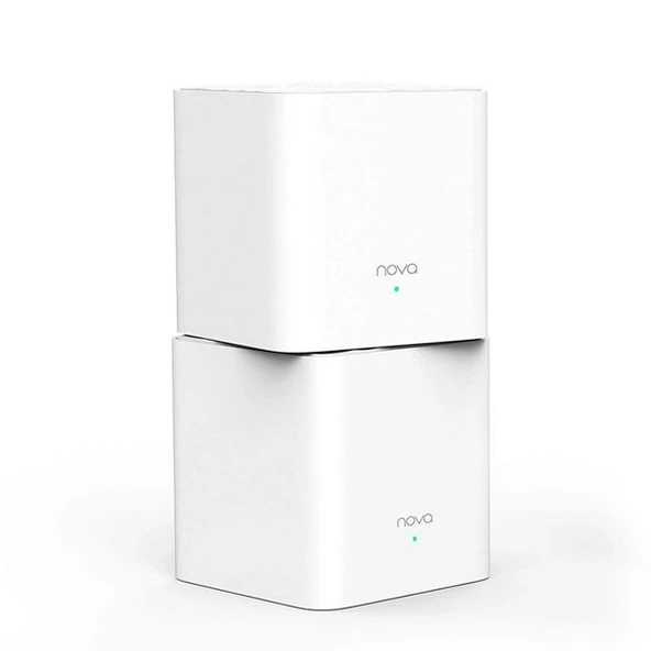 TENDA NOVA MW3-2 1200mbps AC1200 Dual Band Mesafe Genişletici EV Ofis Tipi Mesh Router 2li Paket ürün görseli 1