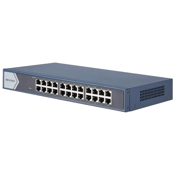HIKVISION 24port DS-3E0524-E(B) GIGABIT Yönetilemez Switch RackMount ürün görseli 1
