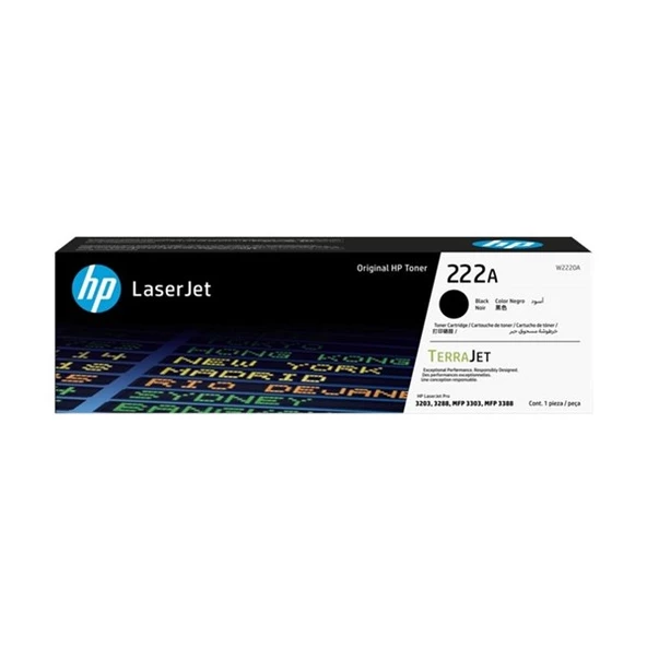 HP W2220A  Siyah Toner Kartuş 222A ürün görseli 1