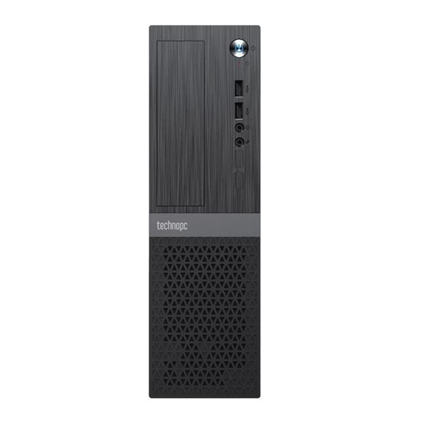 TECHNOPC 006432 GREEN V3 IH3825 PENTIUM G6405 4GB RAM-128GB SSD-W11H SFF KASA ürün görseli 1