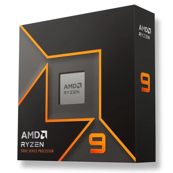 AMD RYZEN 9 9950X 80MB 16çekirdekli O/B UHD AM5 170w Kutulu+Fansız ürün görseli 1