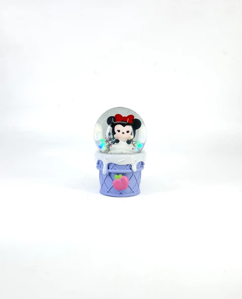 Işıklı Kar Küresi Minnie Mouse 7 cm - Resim 4