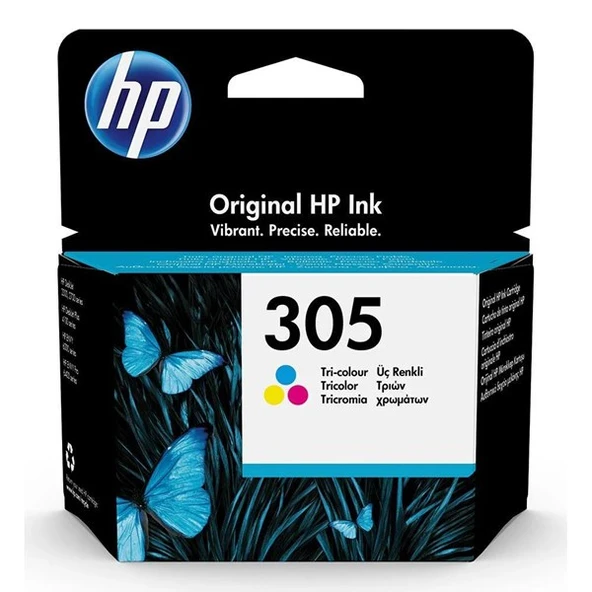 HP 3YM60AE (305) 3 Renkli Murekkep Kartusu 100 Sayfa ürün görseli 1