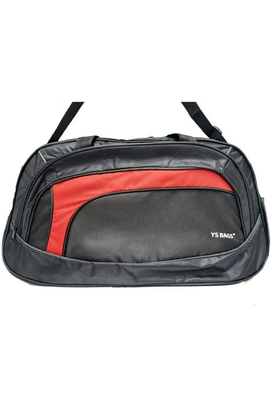 Bags 2542-24 Seyahat Çanta Siyah Kırmızı ürün görseli 1