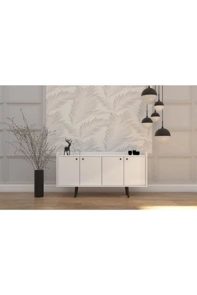 VM VERTEX MOBİLYA Mia Konsol 150 Cm Beyaz ürün görseli 1